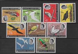 PITCAIRN-YVERT SERIE INCOMPLETE (ANIMAUX UNIQUEMENT) 41/49 ** MNH (ADHERENCE SUR LES 2 PETITES VALEURS)-COTE = 33.5 EUR. - Islas De Pitcairn