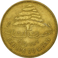 Monnaie, Lebanon, 5 Piastres, 1972, TTB, Nickel-brass, KM:25.2 - Liban