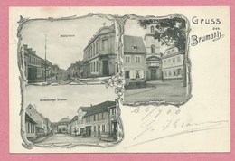 67 - GRUSS Aus BRUMATH - Weststrasse - Strassburger Strasse - Freiheitsplatz - Brumath