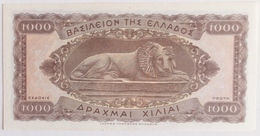 Greece 1000 Draxmai 1950 World Paper Money P-326a - Greece