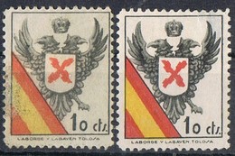 Viñetas Guerra Civil Pro REQUETES 10 Cts, VARIEDAD Color * - Viñetas De La Guerra Civil