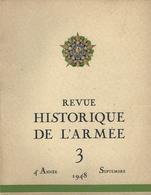 REVUE HISTORIQUE DE L' ARMEE 1948 + Sommaire - 1900 - 1949