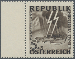 Österreich: 1946, Antifaschistische Austellung "Niemals Vergessen", Die Beiden Unverausgabten Werte - Other & Unclassified