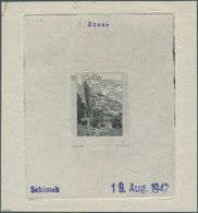 Österreich: 1948, Wiederaufbau-Fonds 40+20 Gr. Erzberg Als 2. Phasendruck Einzelabzug In Schwarz Mit - Other & Unclassified