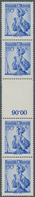 Österreich: 1948/1958, Dauerserie Trachten, 1.50 Sch. Blau, Weißes Papier, Senkrechtes Zwischenstegp - Sonstige & Ohne Zuordnung