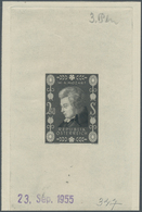 Österreich: 1956. Mozart, 200. Geburtstag. Set Von 3 Phasendrucken: 1., 3. Und 5. Phase, Vs. Je Datu - Sonstige & Ohne Zuordnung