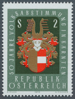 Österreich: 1970. Kärntner Volksabstimmung, 50. Jahrestag "Wappen Von Kärnten" Mit Abart "Farben Sch - Other & Unclassified