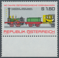 Österreich: 1977. Österreichische Eisenbahnen, 140 Jahre (Wert Zu 1.50 S), Mit Der Abart "stark Vers - Sonstige & Ohne Zuordnung
