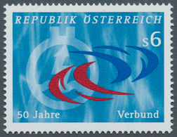 Österreich: 1997. Verbundkonzern, 50 Jahre, Mit Der Abart "Farbe Schwarz Fehlend". Postfrisch. FA So - Other & Unclassified