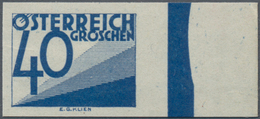 Österreich - Portomarken: 1925, Ziffern 1 Gr. Bis 10 Sch. UNGEZÄHNT, Alle 22 Bekannten Werte Komplet - Portomarken