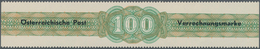 Österreich - Verrechnungsmarken: 1948, 100 Sch., 200 Sch. Gez. 14½ Und 300 Sch., Alle Drei Werte In - Revenue Stamps