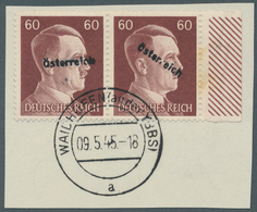 Österreich - Lokalausgaben 1945 - Waidhofen: 1945, 60 Pfg. 2. Ausgabe Im Seltenen, Bis Dato In Diese - Sonstige & Ohne Zuordnung