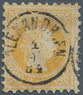 Österreichische Post In Der Levante: 1882, 2 Soldi Gelb, Feiner Druck, Gez. 9½, Farbfrisches Exempla - Levant Autrichien