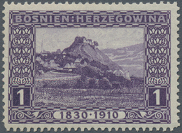 Bosnien Und Herzegowina (Österreich 1879/1918): 1910, "80. Geburtstag Franz Joseph" Alle 80(!) Versc - Bosnie-Herzegovine