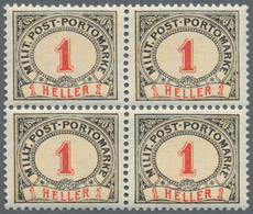 Bosnien Und Herzegowina (Österreich 1879/1918) - Portomarken: 1904, Ziffern-Portomarken 1 H Bis 200 - Bosnië En Herzegovina