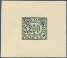 Bosnien Und Herzegowina (Österreich 1879/1918) - Portomarken: 1904, Ziffern-Portomarken 200 H Ungezä - Bosnien-Herzegowina