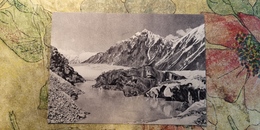 TAJIKISTAN -  Pamir Mountains - Glacier Lake - Old Soviet Postcard 1956 Mountaineering Alpinisme - Tayijistán