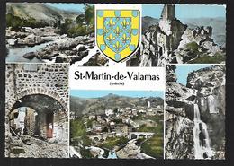 Cpm 0718850 Saint Martin De Valamas 5 Vues Sur Carte - Saint Martin De Valamas