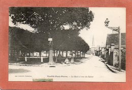 CPA - NEUILLé-PONT-PIERRE (37) - Aspect Du Mail Et De La Rue Du Sabot En 1903 - Neuillé-Pont-Pierre