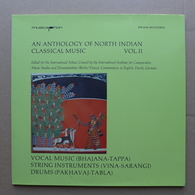 LP/ An Anthology Of Music Of North Indian Classical Music Vol. II - World Music