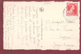 Good Postmark On La Roche-en-Ardenne - Vue De Dester Et Le Château - La-Roche-en-Ardenne