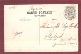 Good Postmark But Tear To Left Side !! TONGRES LA PORTE DE VISE - Tongeren