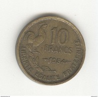 10 Francs France 1954 - TTB - Andere & Zonder Classificatie