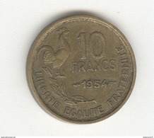 10 Francs France 1954 - TTB+ - Andere & Zonder Classificatie