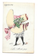 LE SOURIRE N 45 LA MODE 1909 FEMME AU CHAPEAU ILLUSTRATEUR ROBERTY - Andere Zeichner