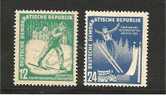 DDRMi.Nr.298-99**/ Wintersport (Skilauf/Skisprung) 1952 - Ungebraucht