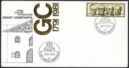 1981 - SUID-AFRIKA/SOUTH AFRICA - Cover Groot Constantia + SG 493 [Presidents] + CAPE TOWN/KAAPSTAD - Briefe U. Dokumente