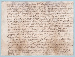 1724 - Quittance Signée Gigaud - 1 Page Pliée En 4 - Règne De Louis XIV - à Déchiffrer - Manuscritos