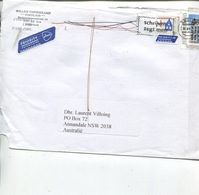 (159) Netherlands To Australia - Large Commercially Posted Cover With Many Stamps (open By Customs) - Covers & Documents