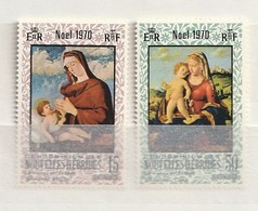 Nouvelles Hébrides 1970 161-62	Virgin, Child NH 2v - Neufs