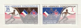 New Hebrides 1969 133-34	Sports And Games	NH 2v - Unused Stamps