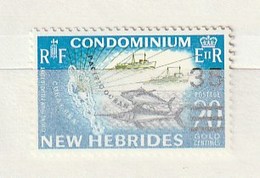 New Hebrides 1970 141	35c On 20c Surcharge	NH 1v - Neufs