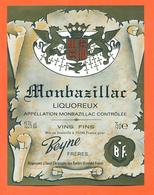 étiquette Vin De Monbazillac Liquoreux Beyne  à Saint Christophe Des Bardes - 75 Cl - Monbazillac