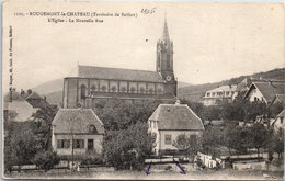 90 ROUGEMONT LE CHÂTEAU - L'église, La Nouvelle Rue - Rougemont-le-Château