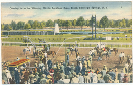 NY - SARATOGA SPRINGS - Horse Race - Saratoga Springs