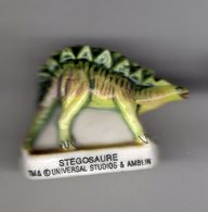 Fève Brillante STEGOSAURE Dinosaure Série JURASSIC PARK III - 2002 - Animaux