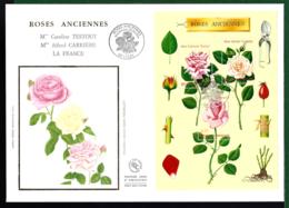 FDC ROSES ANCIENNES 1999 - ROSES - ROSEN - Used