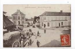 HORNOY - 80 - Somme - Place De L'Hôtel De Ville - Hornoy Le Bourg