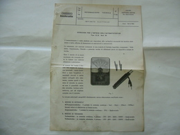 DEPLIANT SCHEDA TECNICA INNOCENTI LAMBRETTA AUTOMOTOTESTER - Geneeskunde, Biologie, Chemie