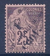 SAINT PIERRE ET MIQUELON  - 37  1C SUR 25C NEUF SANS GOMME NSG NO GUMMI COTE 20 EUR - Nuevos