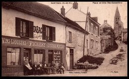 95 - SANTEUIL --  Place Et Côte Ste Geneviève - Santeuil