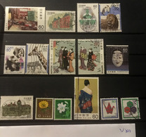 V100 Japan Collection High CV  Mix Of Used And Not Used - Unused Stamps