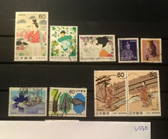 V130 Japan Collection High CV  Mix Of Used And Not Used - Unused Stamps