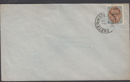 1902. 8 CENTS 1902 / 10 Cents Perf. 12 3/4 FREDERIKSTED 17 4 1902 On Cover To N.Y. US... () - JF301360 - Danemark (Antilles)