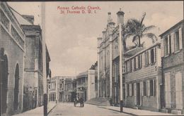 1910. POST CARD. Roman Catholic Church, St. Thomas, D. W. I.  () - JF301402 - Denmark (West Indies)