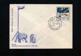 Poland / Polska 1982 Polish Polar Expeditions Interesting Cover - Expéditions Arctiques